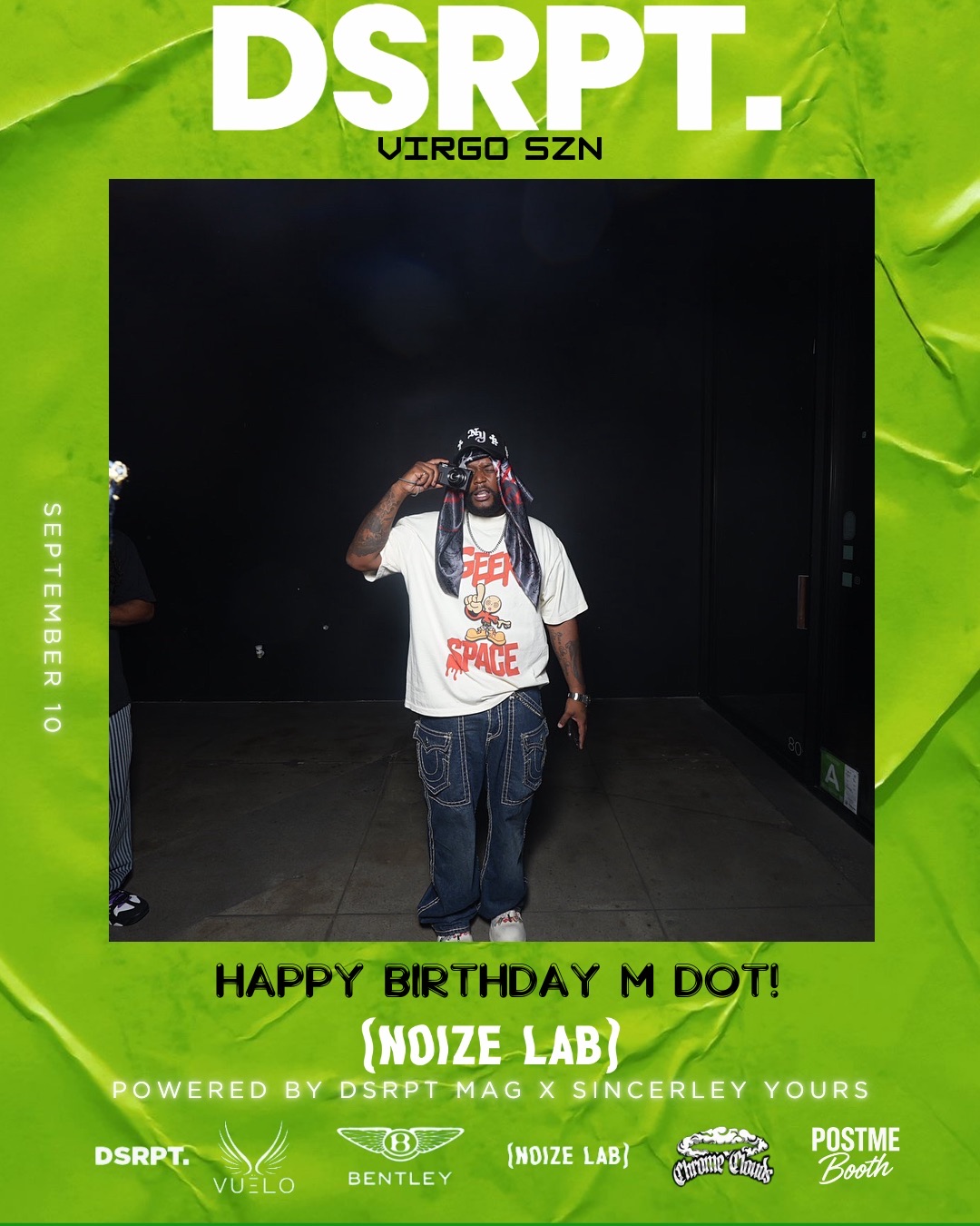 DSRPT: M.Dot Celebration portrait 1