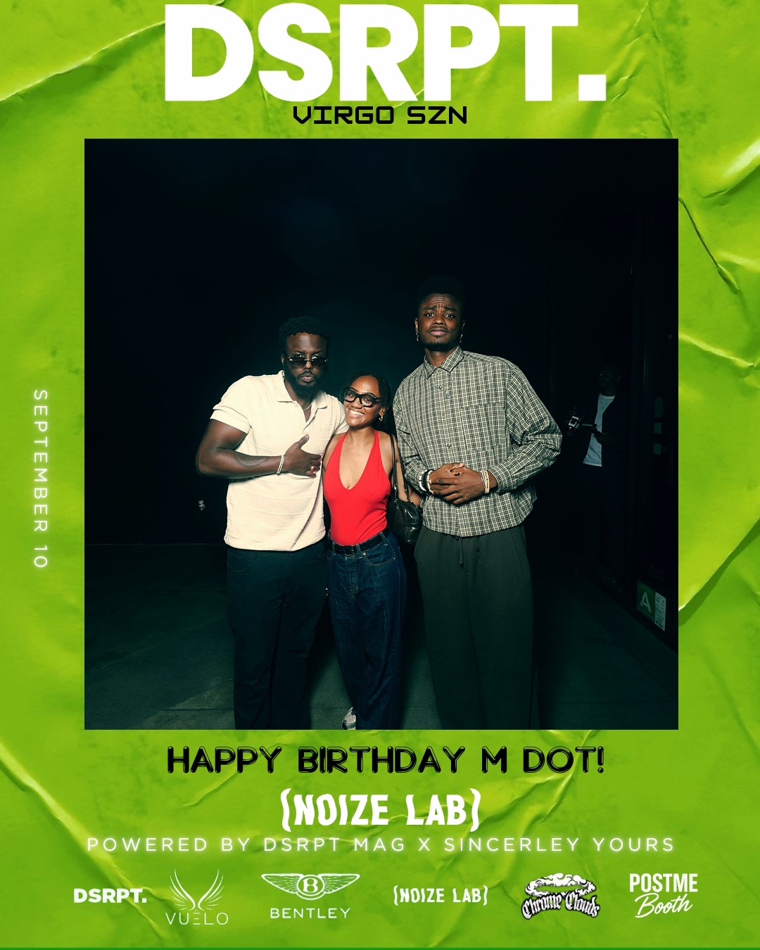 DSRPT: M.Dot Celebration portrait 3